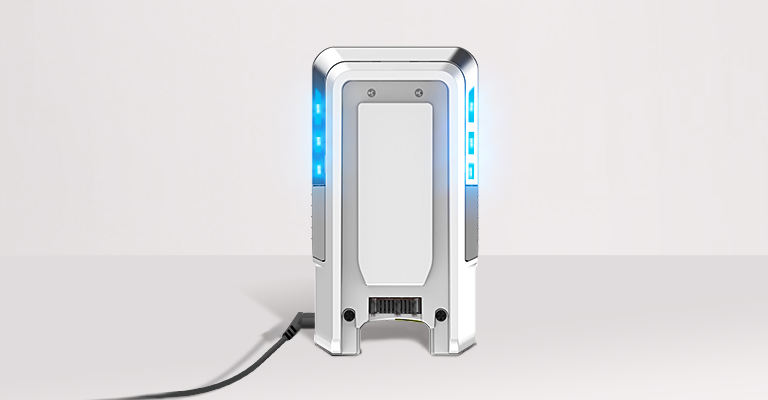Detachable battery upgradable runtime