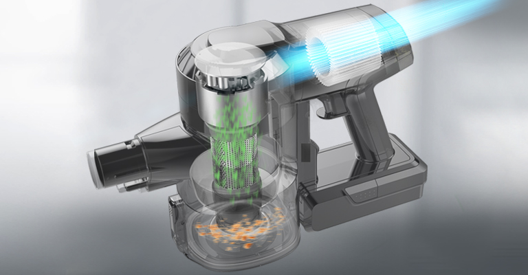 4 stages fully-sealed filtration system