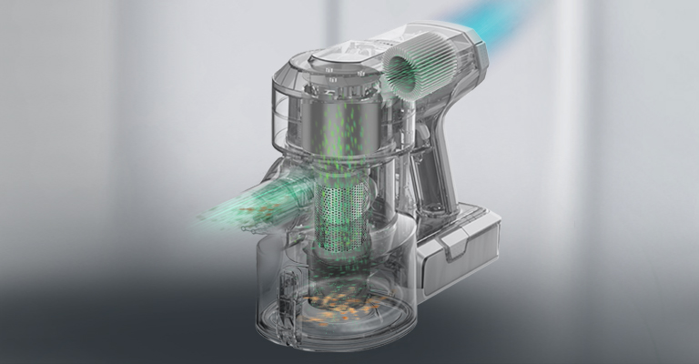 4 stages fully-sealed filtration system