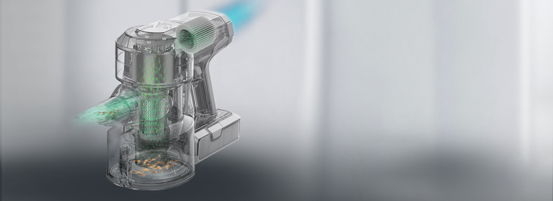 4 stages fully-sealed filtration system