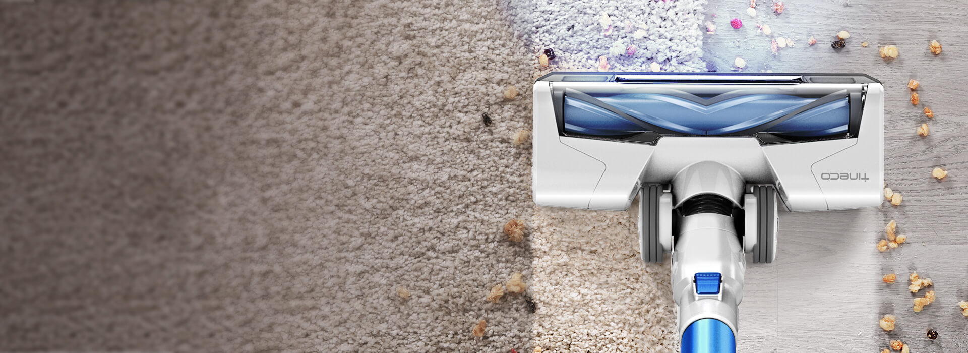 Full-size LED multi-tasker power brush